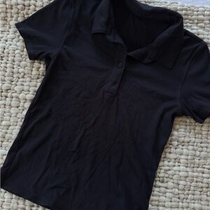 Vuori Black Button Down Shirt